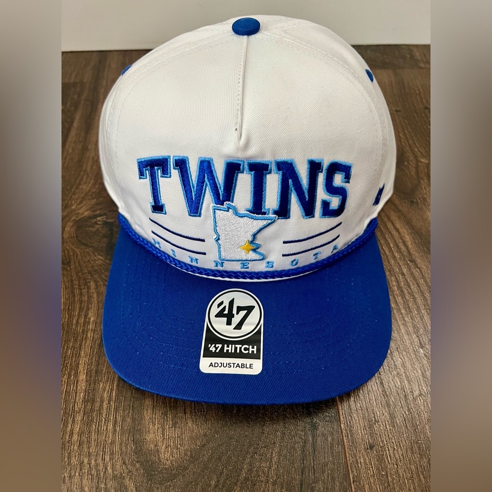 47 Brand Minnesota Twins City Connect Roscoe Adjustable Hat - New - Mens